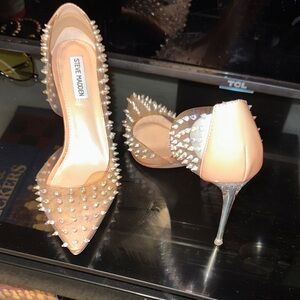 Steve Madden Blush Studded Heels